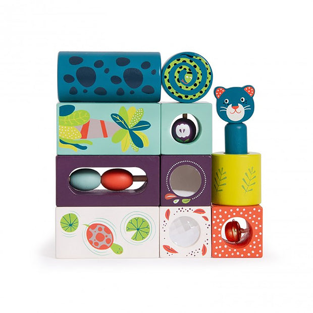 Cubes d'activité - Jungle - Moulin Roty