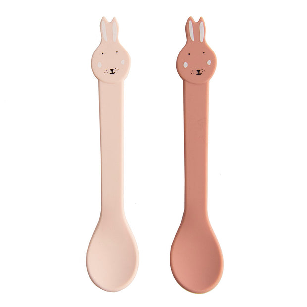 Trixie - set de 2 cuillère silicone lapin