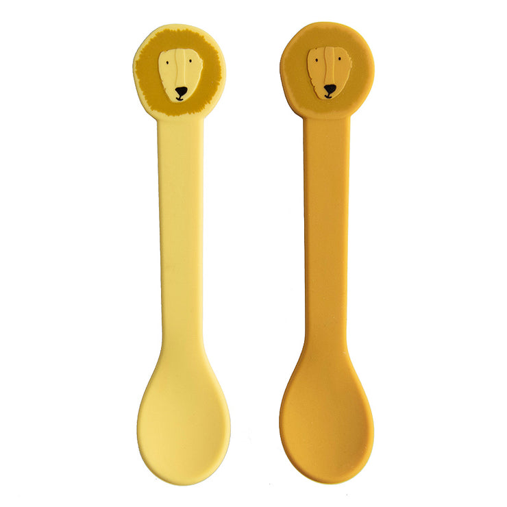 Set de 2 cuillères silicone lion - Trixie