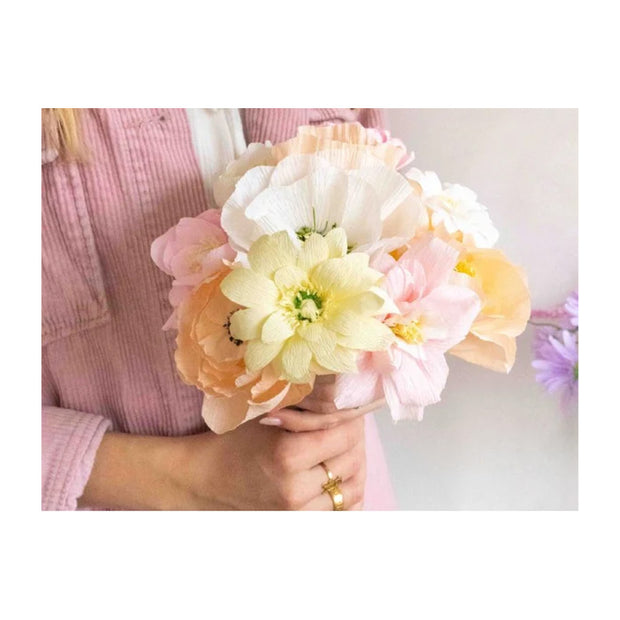 DIY Mes fleurs en papier crépon - La petite épicerie