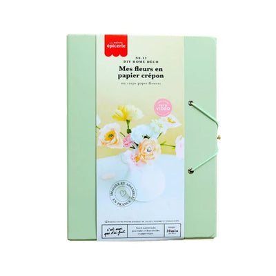 DIY Mes fleurs en papier crépon - La petite épicerie