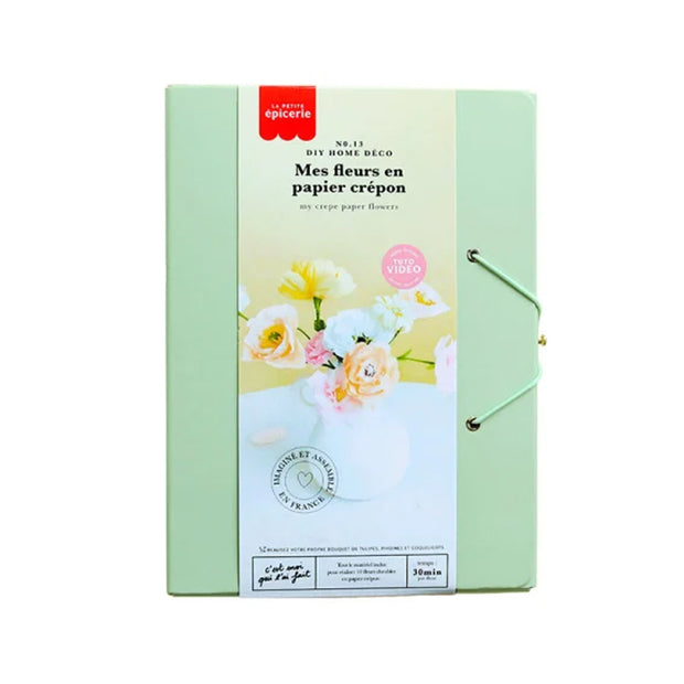 DIY Mes fleurs en papier crépon - La petite épicerie