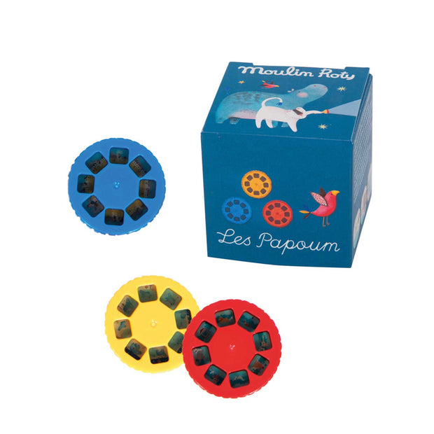 Histoires du soir recharge les papoum - Moulin Roty