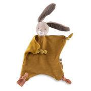 Doudou lapin ocre trois petits lapins Moulin Roty
