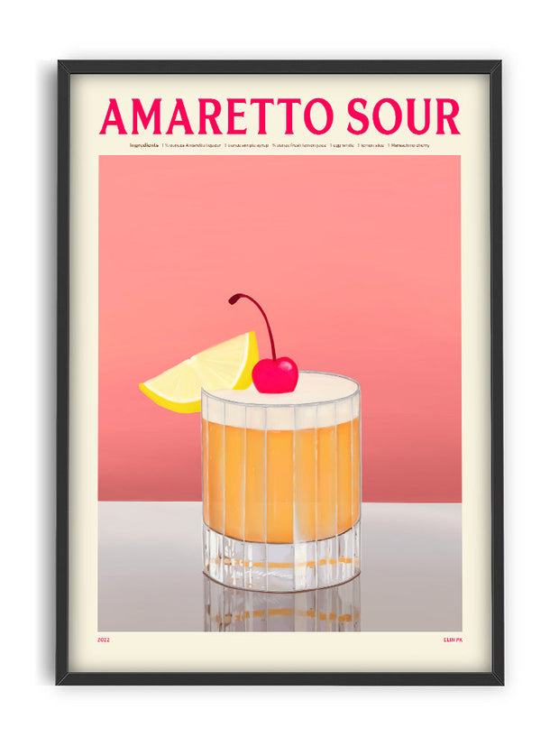 Affiche 50x70 - Elin Pk Amaretto Sour