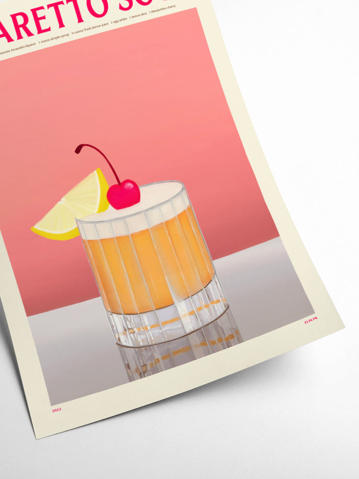 Affiche 50x70 - Elin Pk Amaretto Sour