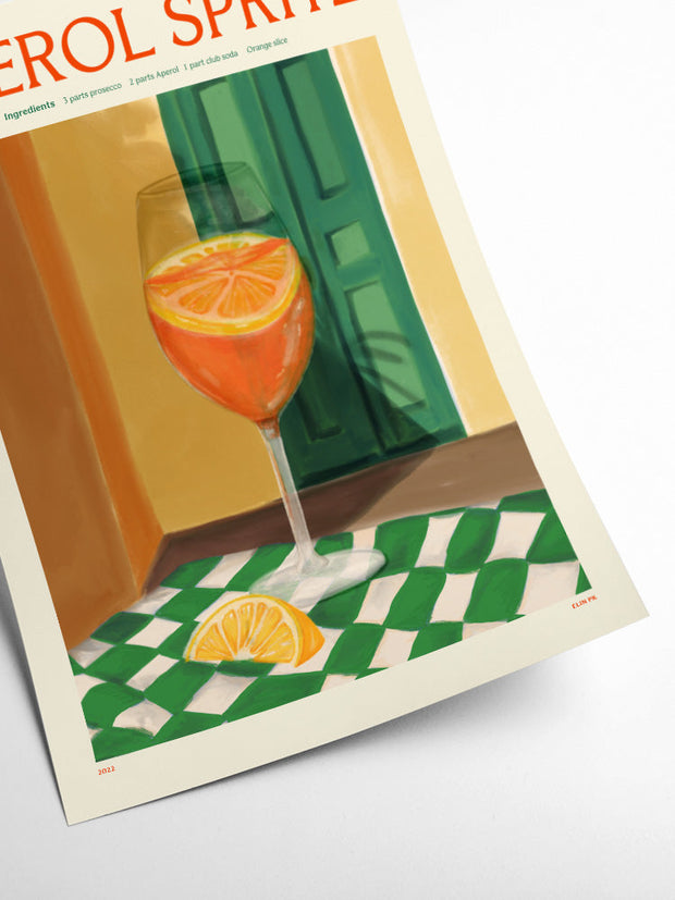 Affiche 50x70 - Elin PK - Aperol Spritz