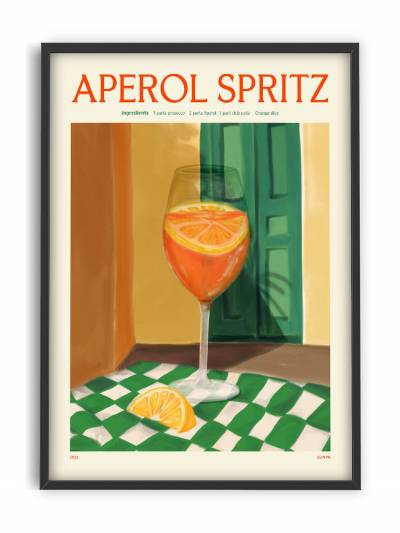 Affiche 30x40 - Elin PK Aperol Spritz