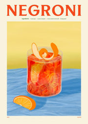Affiche 50x70 - Elin Pk Negroni