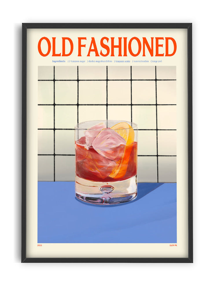 Affiche 50x70 - Elin PK Old Fashioned