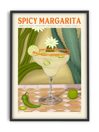 Affiche 30x40 - Elin Pk - Spicy Margarita