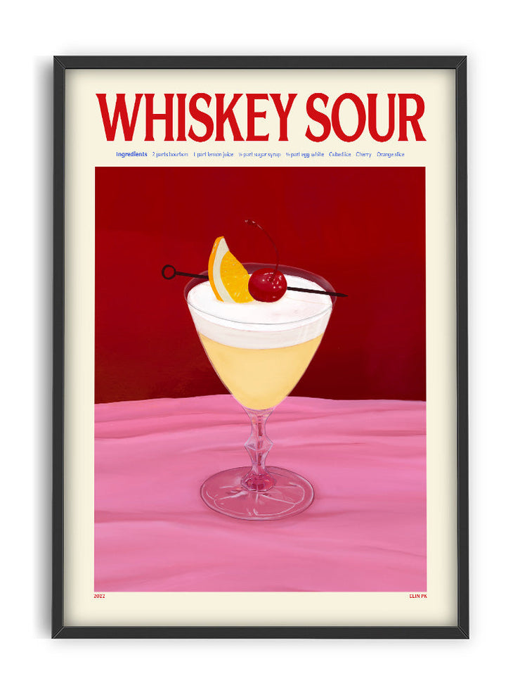 Affiche 50x70 - Elin Pk Whisky Sour