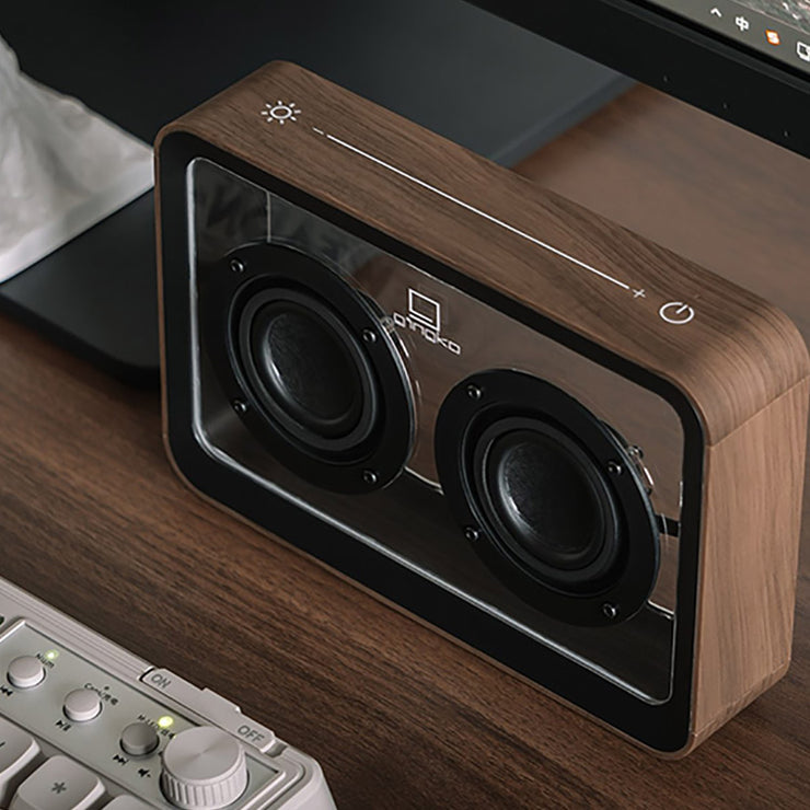 Enceinte Transparente Mage Walnut - Gingko