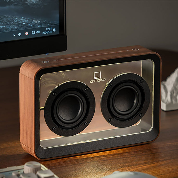 Enceinte Transparente Mage Walnut - Gingko
