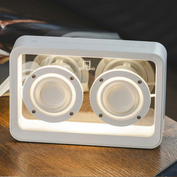 Enceinte Transparente Mage Blanche - Gingko