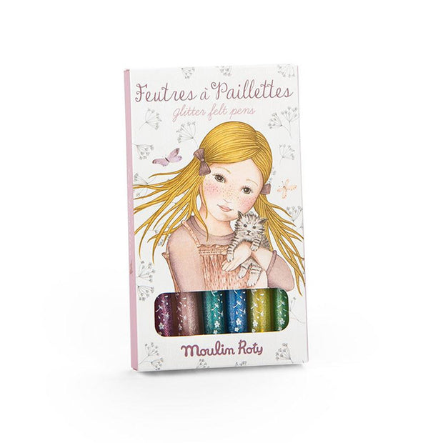 Feutres à paillettes - Moulin Roty