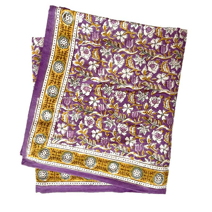Foulard Absynthe Purple - Bonheur du Jour