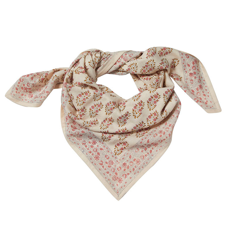 Foulard Primerose Rosé - Bonheur du Jour