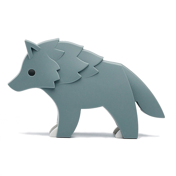 Loup - Puzzle 3D avec aimant