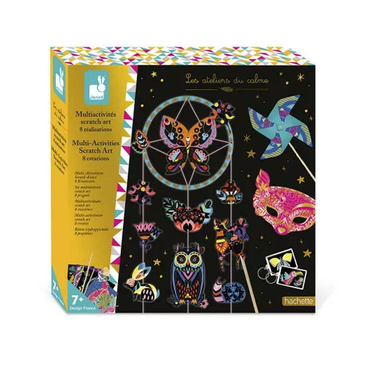 Multi activités scratch art - Janod