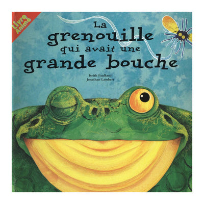 Livre La grenouille qui avait une grande bouche - Casterman