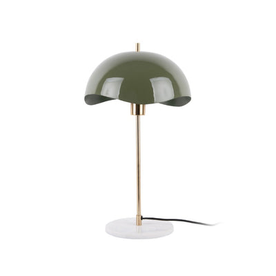 Lampe à Poser Waved Dome Jungle Green - Present Time