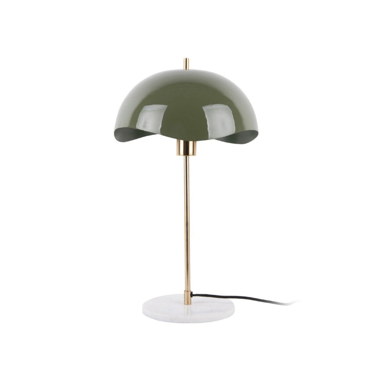 Lampe à Poser Waved Dome Jungle Green - Present Time