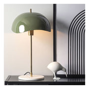 Lampe à Poser Waved Dome Jungle Green - Present Time