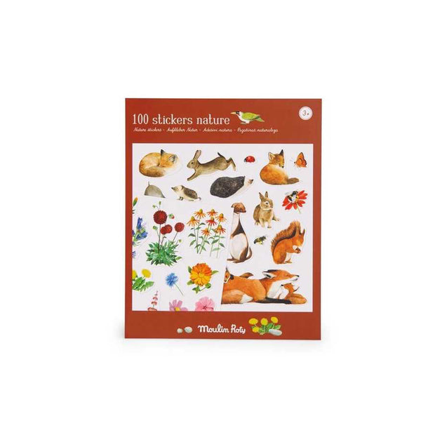 100 stickers le jardinier- Moulin Roty