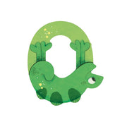 Lettre en bois O vert - Moulin Roty
