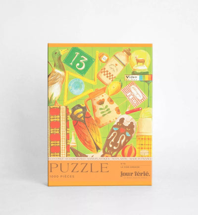 Puzzle 1000 pièces - Le vide grenier - Jour Férié