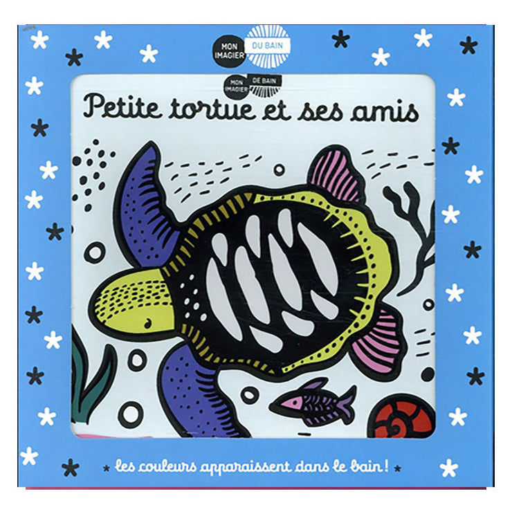 Livre de bain petite tortue et ses amis - Casterman