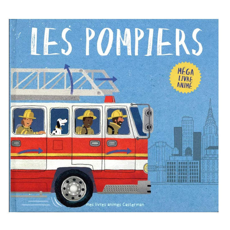 Livre animé - Les pompiers - Casterman