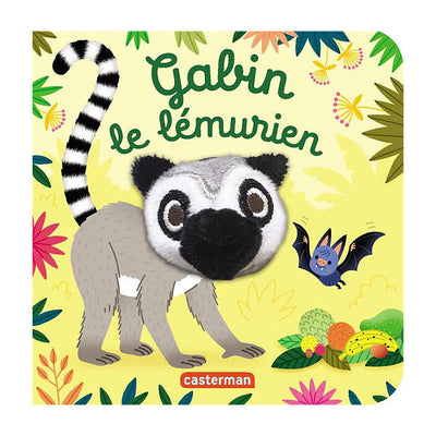 Livre marionnette - Gabin le Lémurien - Casterman