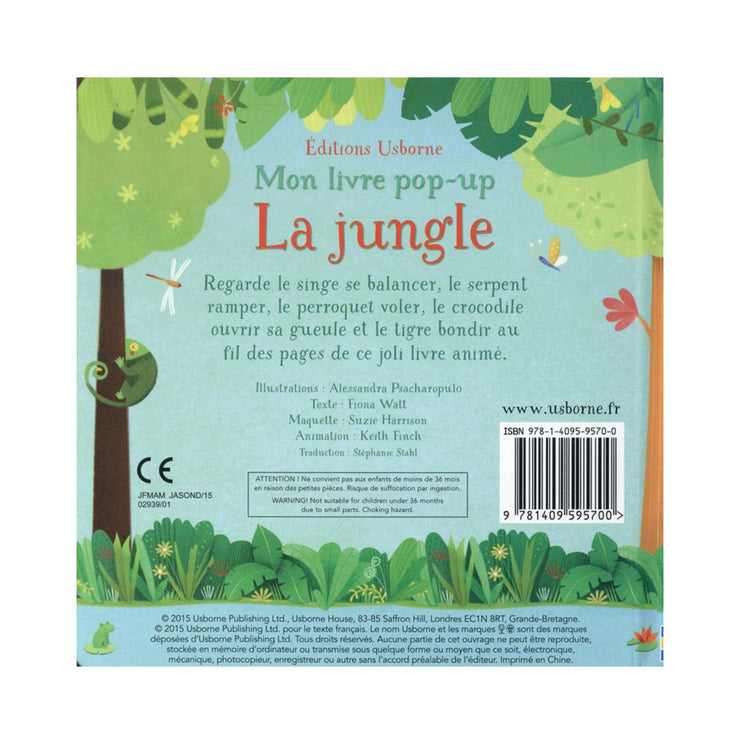 Mon livre pop-up Jungle  - Usborne