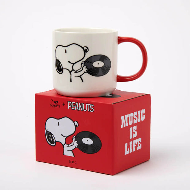 Mug Snoopy - Music is Life