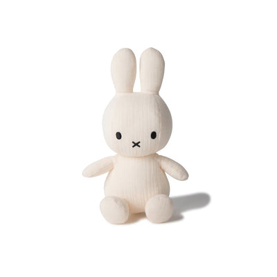 Miffy en mousseline crème 23 cm - Bon Ton Toys