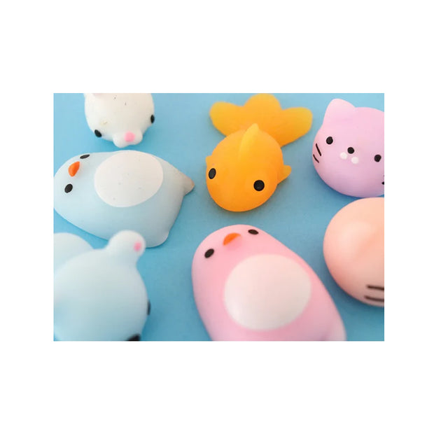 Mini squishy pingouin rose - La petite épicerie