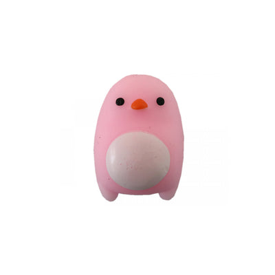 Mini squishy pingouin rose - La petite épicerie