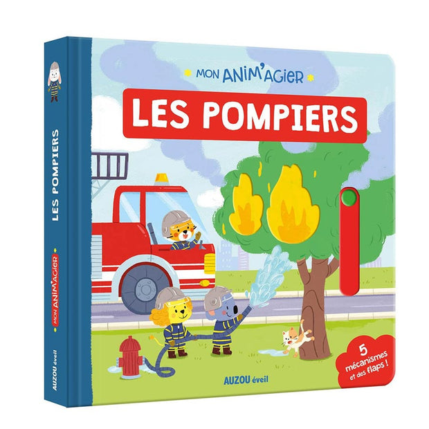 Mon anim’agier les pompiers - Auzou