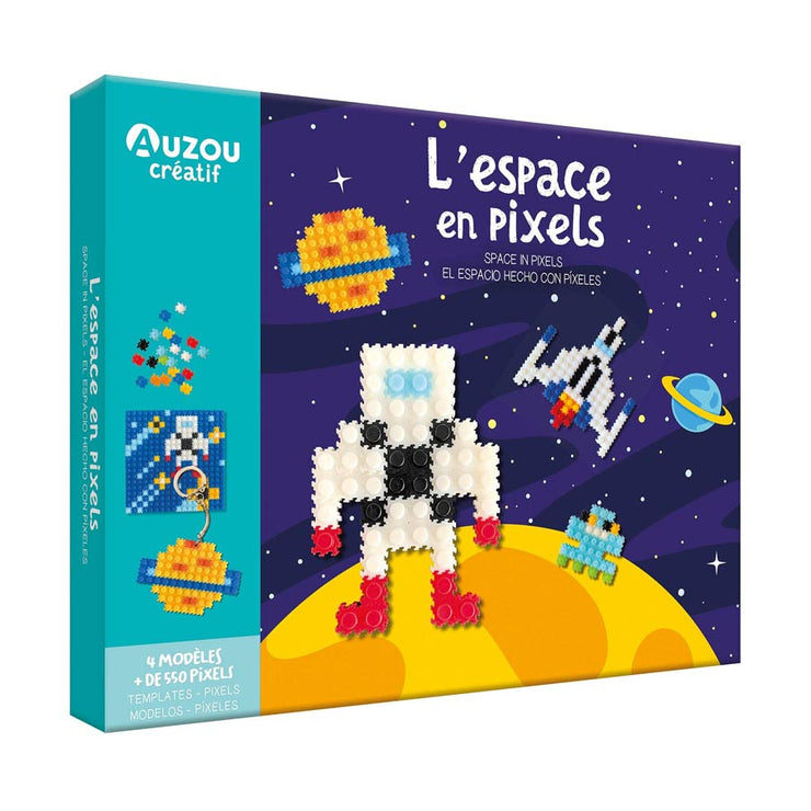 Jeu l’espace en pixels - AUZOU