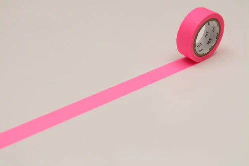 Ruban Washi - Uni Shocking Pink - MT Masking Tape