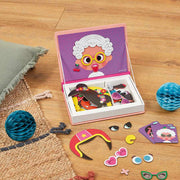 Magneti'book crazy faces - Janod