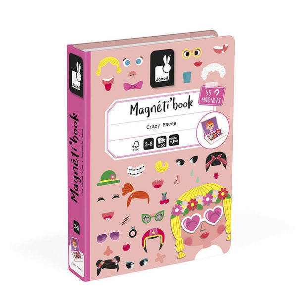 Magneti'book crazy faces - Janod