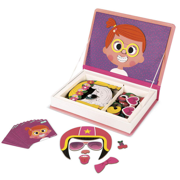 Magneti'book crazy faces - Janod