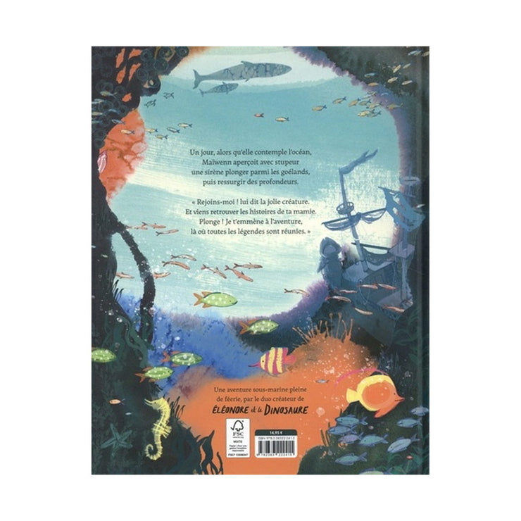 Livre Maïwenn et la sirène - Kimane