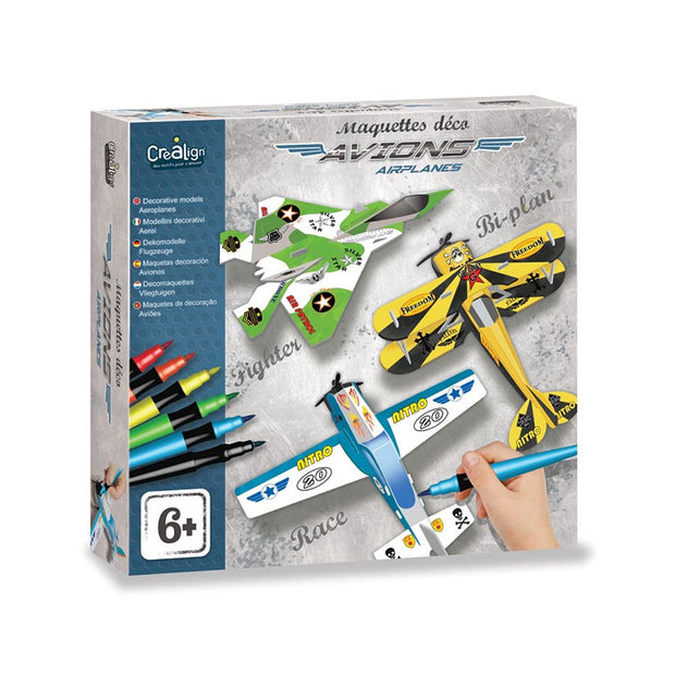Maquette déco Avions - Crealign