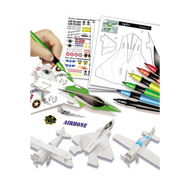Maquette déco Avions - Crealign