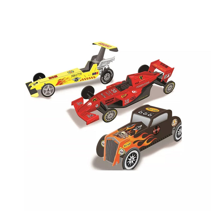 Maquette déco Voitures de course - Crealign