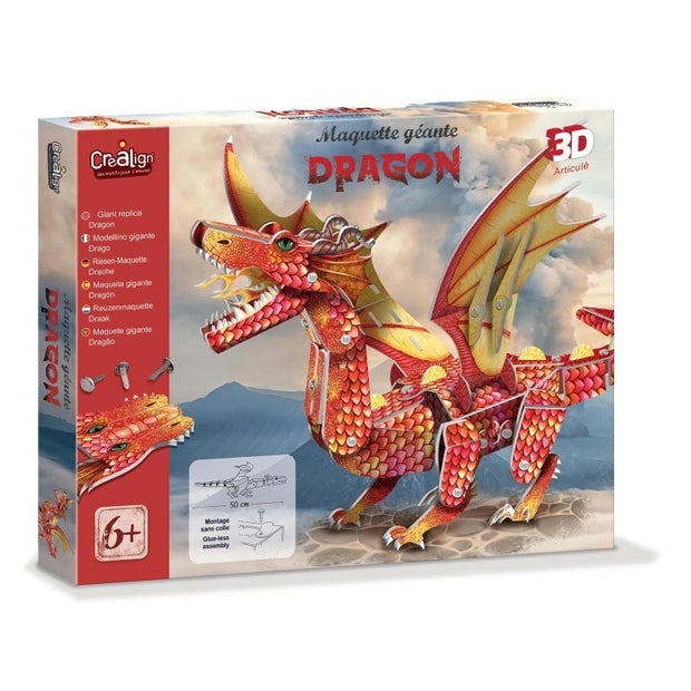 Maquette géant Dragon 3D - Crealign